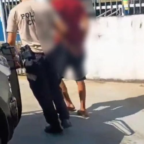 Polícia prende homem suspeito de ameaçar ex-companheira