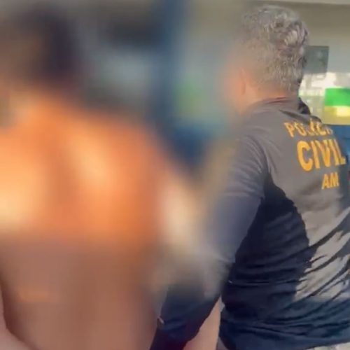 Em Manacapuru, PC-AM prende pai por estupro de vulnerável contra a própria filha