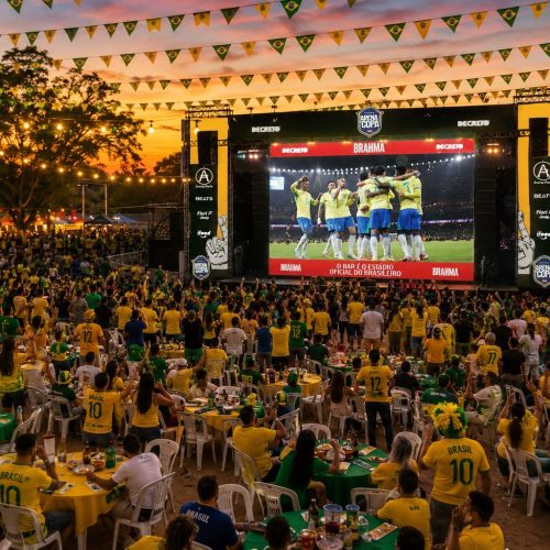 Arena da Copa estreia em Manaus com transmissão dos jogos do Brasil e programação musical