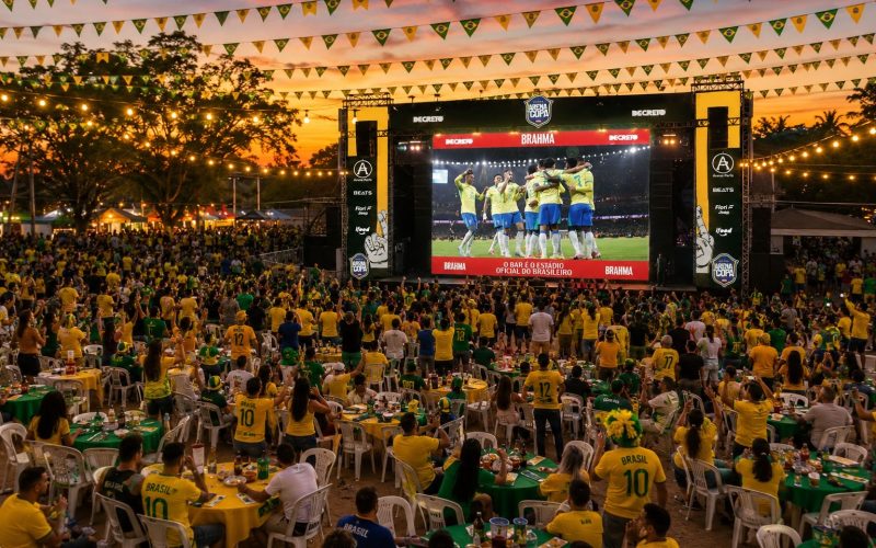Arena da Copa estreia em Manaus com transmissão dos jogos do Brasil e programação musical