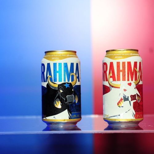 Brahma transforma os tambores de Caprichoso e Garantido em arte e revela latas especiais para Parintins 2026