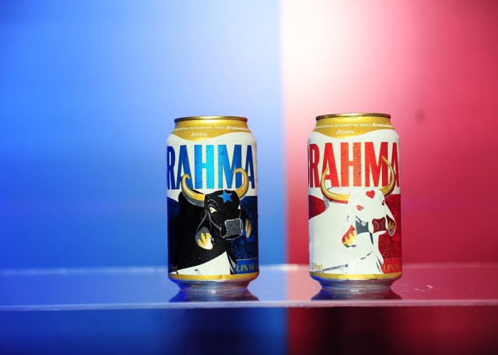 Brahma transforma os tambores de Caprichoso e Garantido em arte e revela latas especiais para Parintins 2026