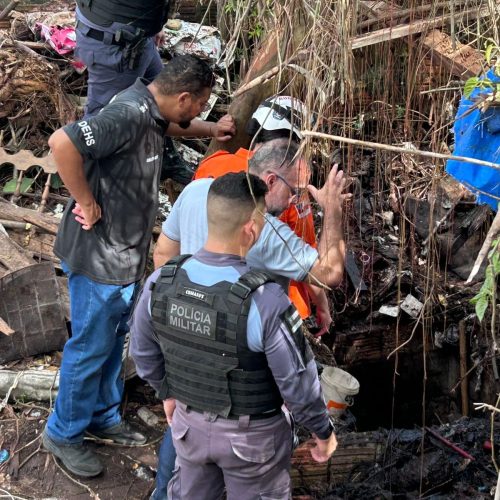 Ossada de PM aposentado desaparecido desde 2019 é encontrada em quintal de casa na zona norte de Manaus