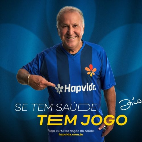 Zico é o novo Embaixador da Saúde da Hapvida e estrela campanha ‘Se tem saúde, tem jogo’