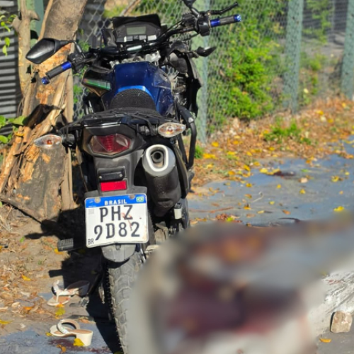 Homem morre após ser atropelado por motocicleta no Distrito Industrial, em Manaus