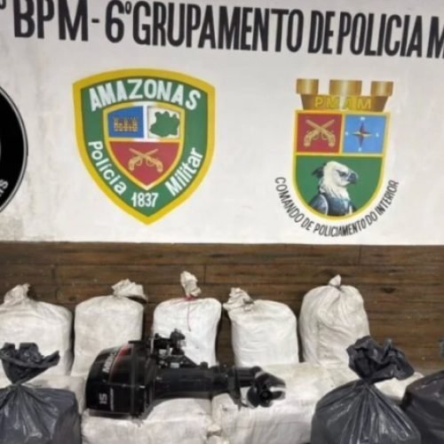 Operação internacional apreende quase 500 kg de drogas e prende cinco suspeitos no Rio Negro