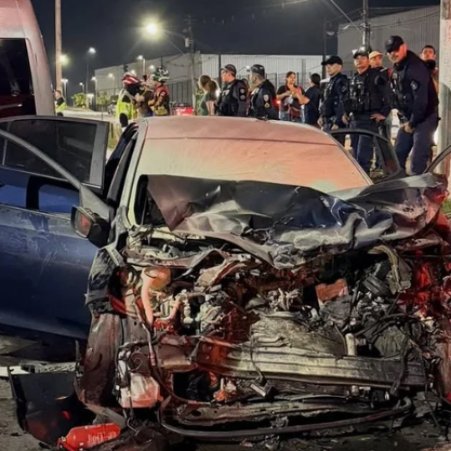 Criança fica internada em estado grave após acidente que matou motorista de app em Manaus