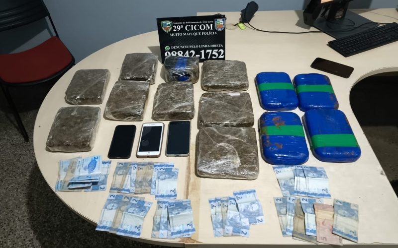 Suspeito é preso com drogas após abordagem a veículo no Mauazinho