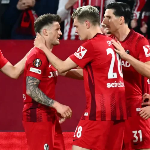 Freiburg vence Braga e garante vaga inédita na final da Liga Europa