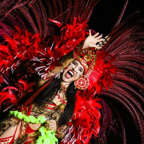 Noite da Cunhã-Poranga reúne estrelas do Garantido e celebra mulheres amazônidas no Sambódromo
