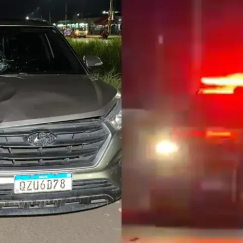 Idoso morre após ser atropelado ao tentar atravessar rodovia