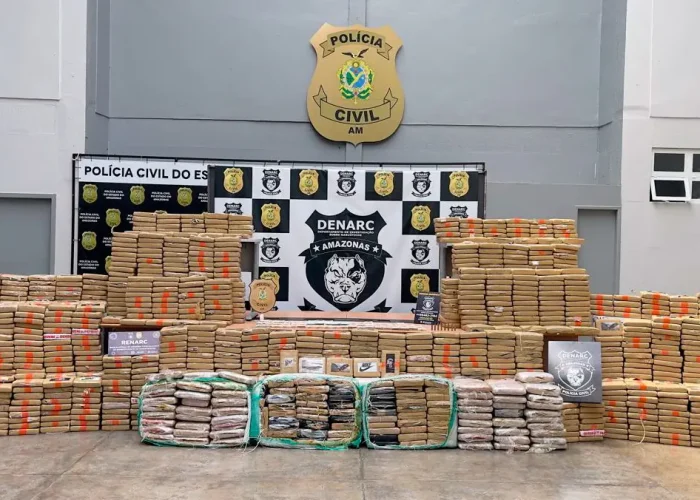 Amazonas registra apreensão recorde de drogas em 2026