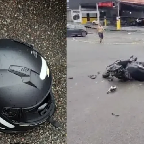 Entregadora morre após grave acidente de moto no bairro Praça 14 em Manaus