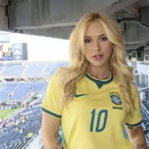 Vini Jr. sai em defesa de Virgínia Fonseca após coro ofensivo durante jogo da Seleção Brasileira