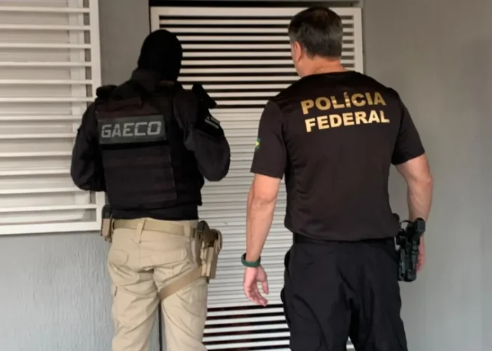 Operação La Máquina: GAECO e Polícia Federal cumprem mandados contra organização criminosa ligada ao tráfico de drogas