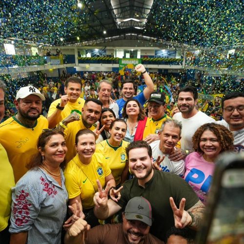 Direita mostra força no Amazonas, lota evento histórico e Valdemar chancela Maria do Carmo e Alberto Neto para 2026