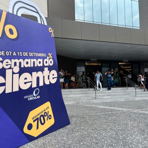 Semana do Cliente reúne mais de 100 lojas com descontos de até 70% em Manaus